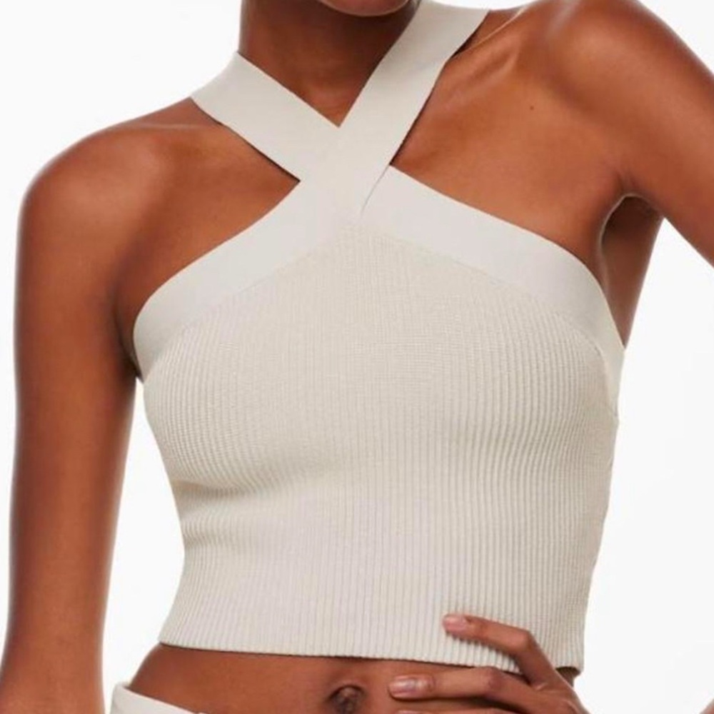 Elegant Cream Women's Top